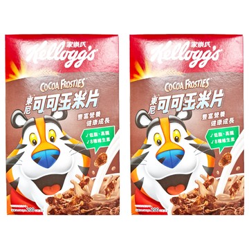 家樂氏 東尼可可玉米片，營養豐富 健康成長，低脂高鐵，含4種維生素  200g  2盒