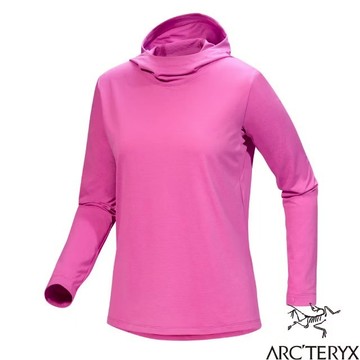 【ARCTERYX 始祖鳥】女 Taema 快乾長袖套頭衫/X000007295-30804 山輝雜紫