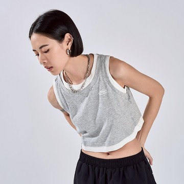 CACO-假兩件穿搭涼感背心(二色)-女【J2NA040】