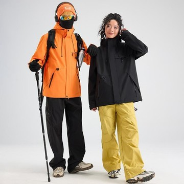 衝鋒衣 戶外三防旅遊登山服 女秋冬防風防水新外套 薄款衝鋒衣 單層衝鋒外套 登山外套 透氣機能外套
