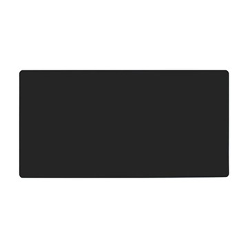 防油防水耐髒皮革雙面小號滑鼠墊/書桌墊/餐墊  黑色/紅色  80 x 40cm