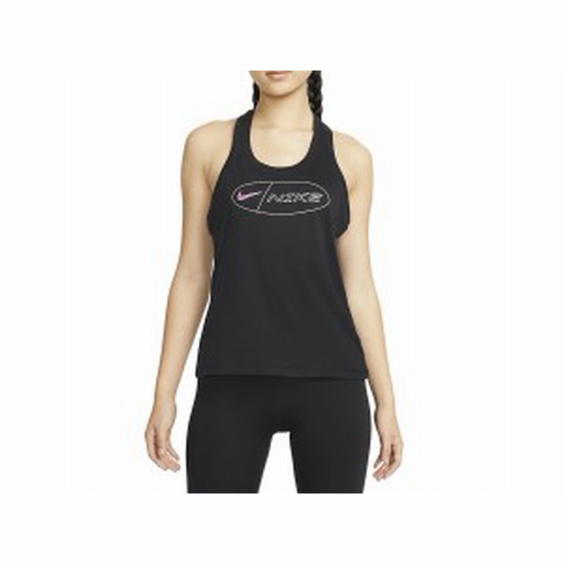 ナイキ Nike Dri Fit アイコン クラッシュ タンクトップ レディース ブラック 黒 スポーツ フィットネス タンクトップ Dn6157 010 通販 Lineポイント最大1 0 Get Lineショッピング