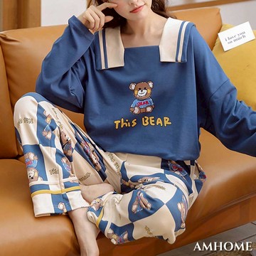 【Amhome】美魔女甜美家居服2件式套裝# 111506(現貨+預購)