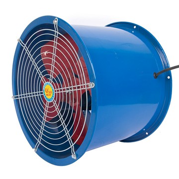 SF管道式軸流風機220V排氣扇抽風機強力崗位工業風機排風扇【DD1113001】