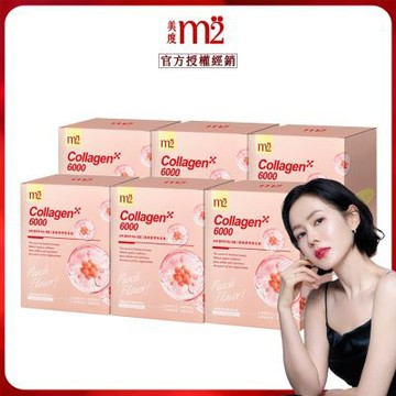 【m2 美度】  超能膠原新生飲 (8入/盒) x6