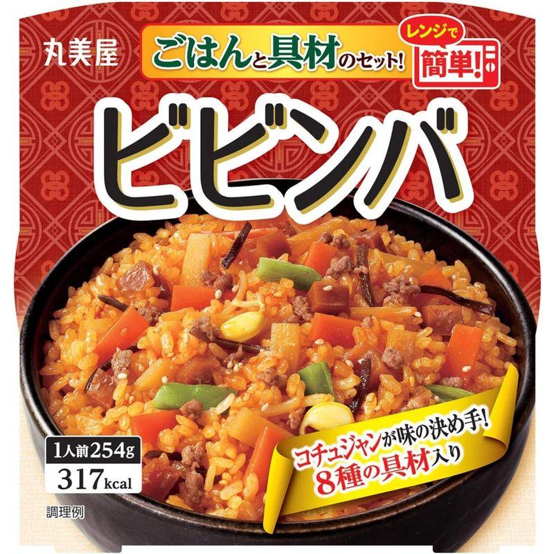 丸美屋 レンジで簡単 ビビンバ ごはん付き 254g×6個