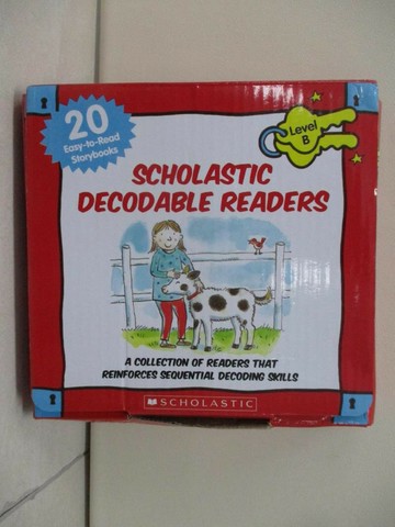 【書寶二手書T7／兒童文學_VJH】Scholastic Decodable Readers(LEVEL B_