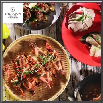 【新竹豐邑喜來登大飯店】盛宴自助餐廳平日雙人晚餐券(MO)