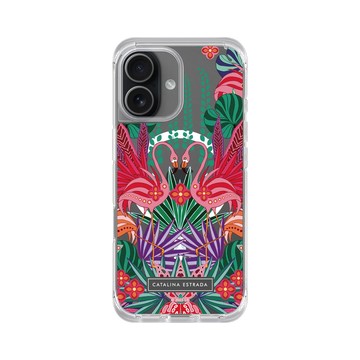 iPhone 17 ClearX (MagSafe 兼容) 晶透白 - Catalina Estrada - Flamingo