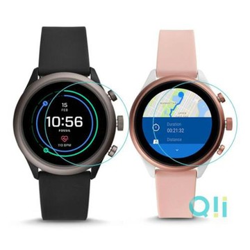 Qii Fossil SPORT (41/43mm) 玻璃貼 (兩片裝)