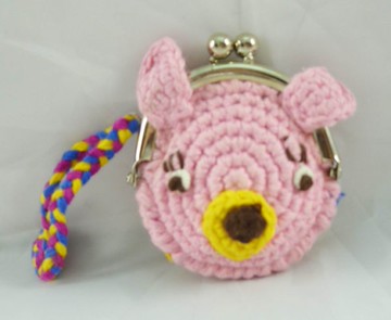 【震撼精品百貨】日本泰迪熊~零錢袋『針織』