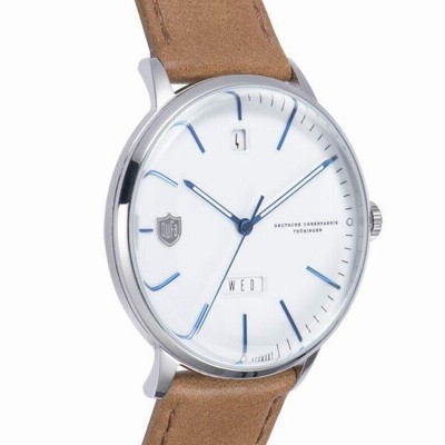 ドゥッファ DUFA HANNES DAY-DATE ホワイトダイアル ブラウン