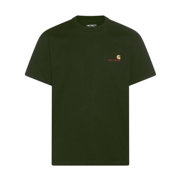 Carhartt Wip - Dark Green American Script Cotton T-shirt