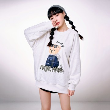 【MAJOR MADE】帥氣回眸登峰小熊大學T