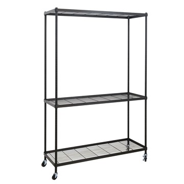 【居家cheaper】厚鐵框45X120X158CM三層推車厚鐵框45X120X158CM