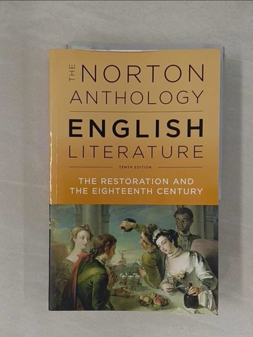 【書寶二手書T1／原文小說_Y8K】The Norton Anthology of English Literature黃橘封面_Greenblatt, Stephen (EDT)