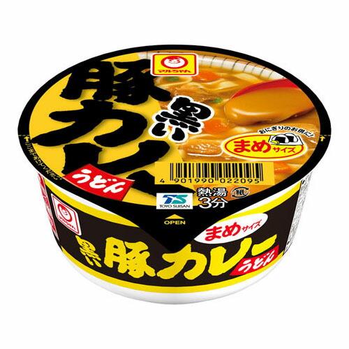 東洋水産 マルちゃん 黒いまめ豚カレーうどん 42g×12 メーカー直送