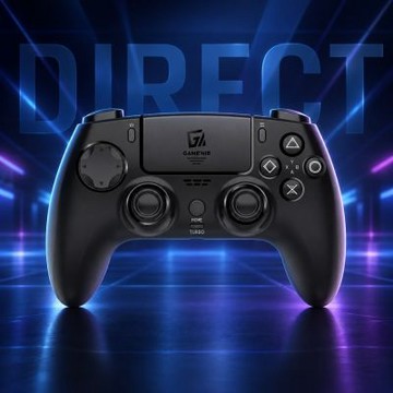 GAME NIR Prime-S5 DIRECT PS5藍牙直連無線遊戲手把 霍爾搖桿 60步雙記憶背鍵 一鍵連發喚醒 PC電腦手把