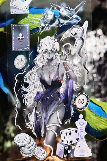 幽冥 塵域 PET 紙膠帶 貝殼光 貝殼銀 5米卷