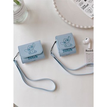 可愛史迪仔適用蘋果airpodspro2保護套連體蘋果airpods4耳機保護殼新款二三代無線藍牙耳機3代2耳機殼史迪奇3