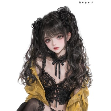 【2 月新品 2】07-092-0003 人物貼紙 黃黑