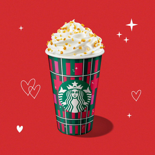 【星巴克】大杯太妃核果風味那堤