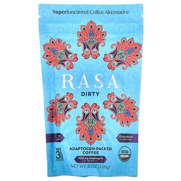 Rasa, 適應原咖啡，髒髒咖啡，8 盎司（226 克）