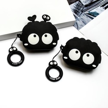 可愛煤球五菱宏光miniev車鑰匙套迷你馬卡龍車e100寶駿鑰匙包卡通