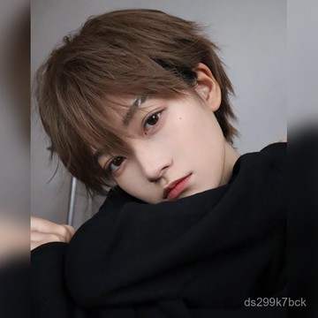 KEKE💗假髮男短髮 冷棕色 正太男生 日常啞光萬用cos 韓版 帥氣 全頭套式 透氣 逼真 新款 輕薄 修顔 無痕