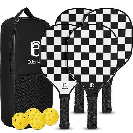 Dulce Dom Pickleball Paddlesセット4 -USAPA承認ピクルスボール