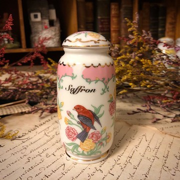 美國白宮御用品牌LENOX絕版1994年花鳥香料罐