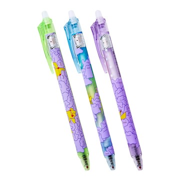 Pokémon 0.5mm 擦擦筆 百變怪 皮卡丘 黑色墨芯