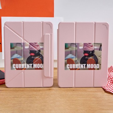 PINGU不開心強悍磁吸iPad三折/Y折保護殼