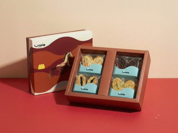 【UiiPie】蝴蝶酥禮盒 | 乘風開運 蝴蝶酥16入禮盒