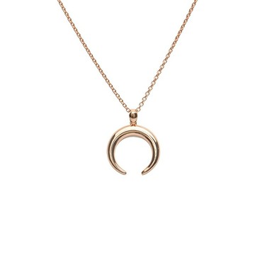 簡約馬蹄項鍊 925銀厚鍍18K金 Tenir Necklace