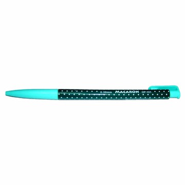 【文具通】TOWO東文OP-101馬卡龍中油筆0.38微醺青 A1011578【APP滿額下單4%點數(單一帳號最高1500點)】5/31止