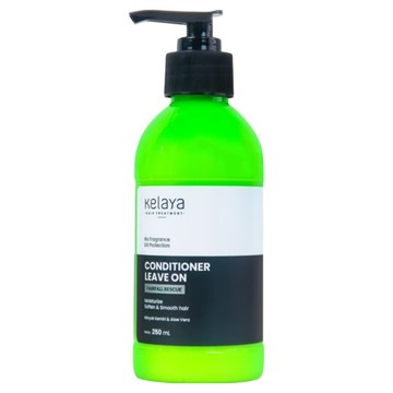 KelaYa 免沖洗護髮乳 峇里島護髮精華 蘆薈堅果油保濕 抗UV護色 柔順亮澤  250ml  1瓶