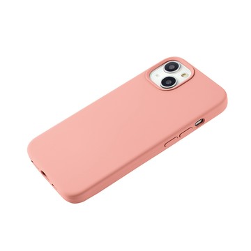 iPhone 14 殼 【經典液態殼 I 莊園系列】iPhone 14 手機殼 i14 保護殼 矽膠殼 軟殼 (海棠)