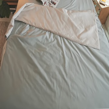 棉床本舖 雙人鋪棉兩用被 雙人/5X6.2尺 61%天絲纖維+39%精梳棉 台灣製  6 x 7尺(180 x 210cm)  綠光