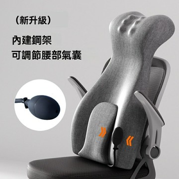 【久坐不累】護腰靠墊 腰靠 靠墊 腰墊 靠背墊 辦公室靠墊 午睡枕 人體工學設計 記憶棉慢回彈 辦公室居家車載通用