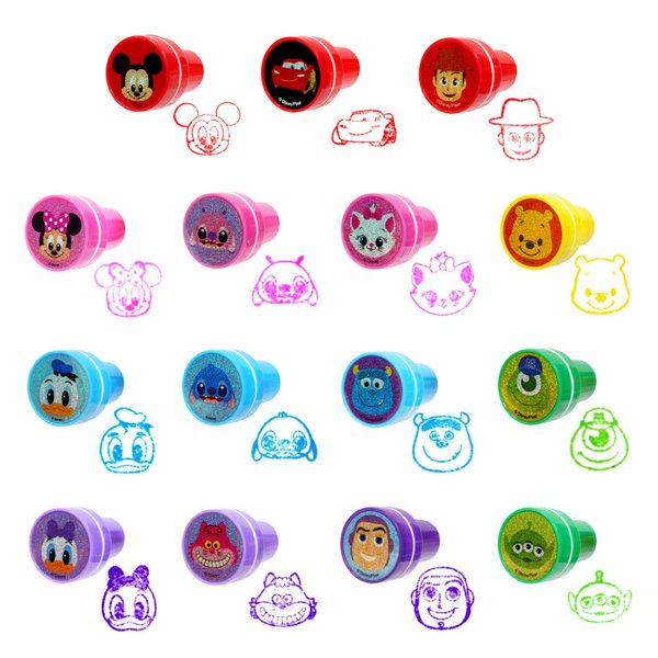 Disney ディズニー 顔柄 フェイス スタンプ 15個 インク付 丸型スタンプ はんこ ハンコ 文房具 文具 子ども キッズ 子供 目印 景品 かわいい 通販 Lineポイント最大0 5 Get Lineショッピング