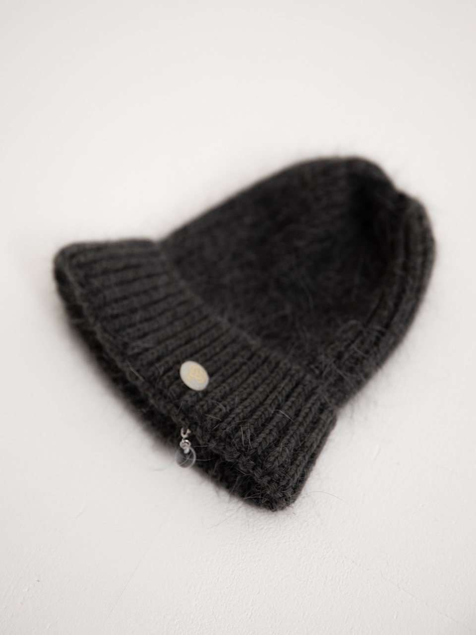 POIE Button Beanie_Gray