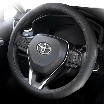 POWER 方向盤套 PW-28  時尚黑  M 38~41cm