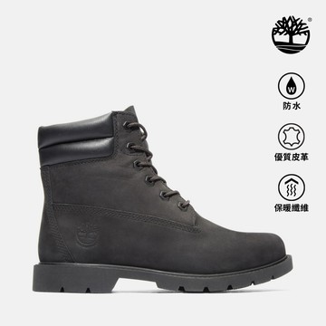 Timberland 女款黑色防水6吋靴|A156S001