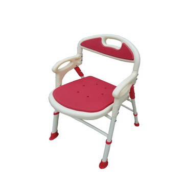 收合洗澡椅桃紅(FZK-168) (單個)【杏一】