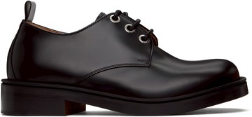 McQueen 黑色 Trunk Lace Up 德比鞋