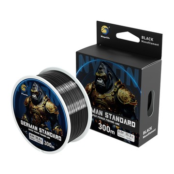 Bingolife 黑色尼龍 釣魚線 300米 德國原絲 主線子線 高拉力 耐磨 防爆衝 切水迅猛