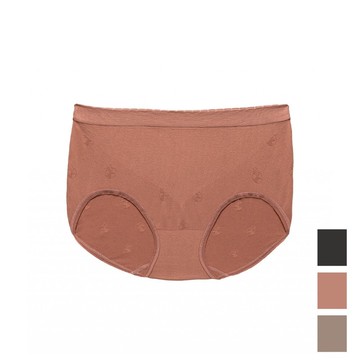 【Wildland 荒野】膠原蛋白抗菌輕薄LOGO內褲 女 W3669