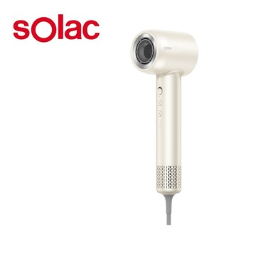 【Solac】魚子精華智能專業吹風機-白_廠商直送