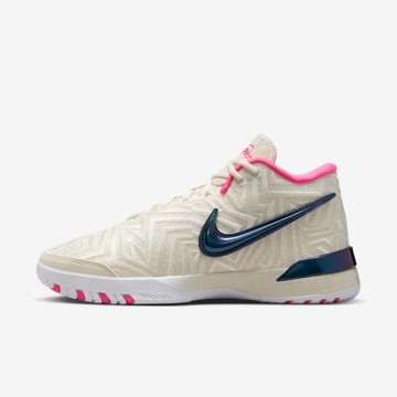 Nike 耐吉 LBJ NXXT Genisus QS EP [IB1271-100] 男 籃球鞋 運動鞋 穩定 米粉藍